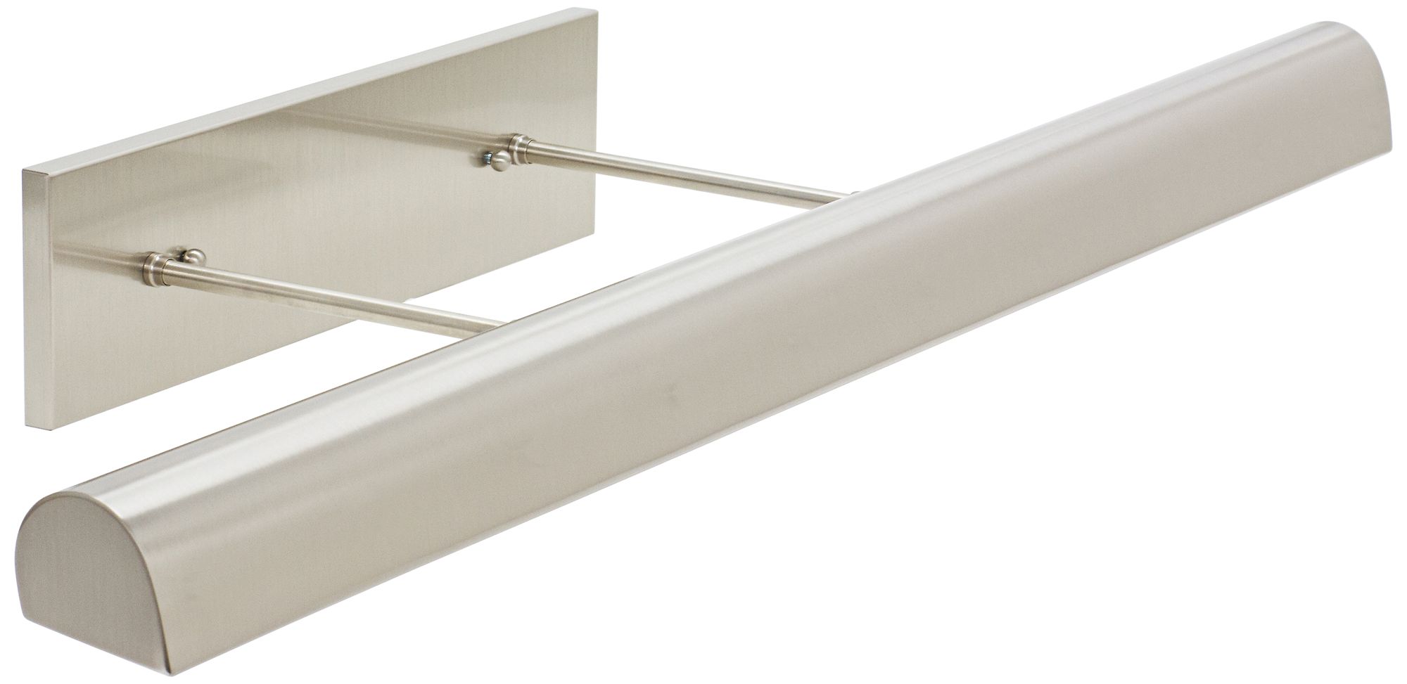 Classic Traditional 36" Wide Satin Nickel LED Picture Light