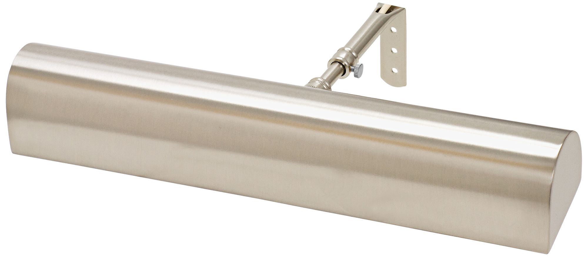 Traditional 14" Wide Satin Nickel LED Picture Light