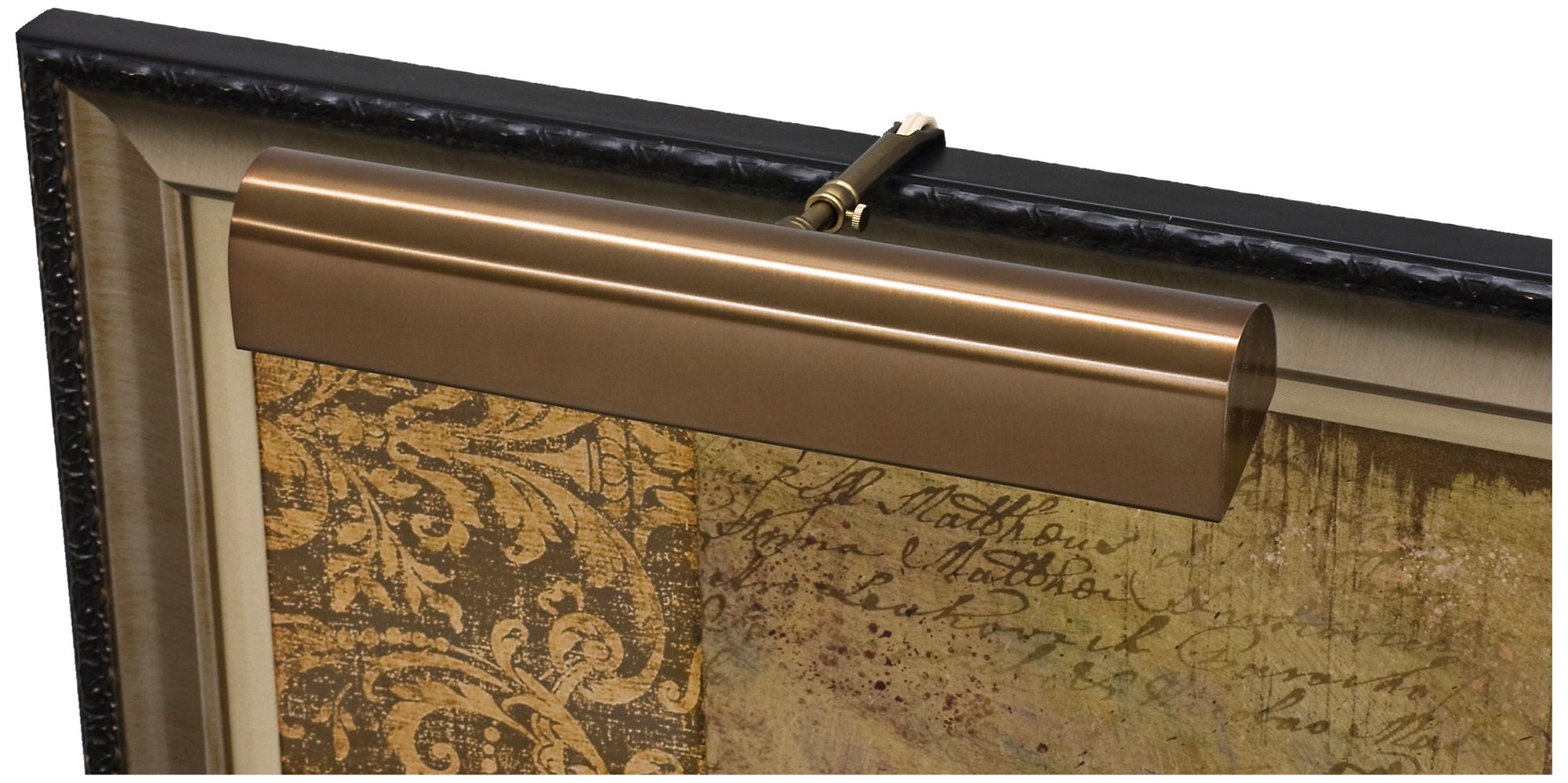 Traditional 14" Wide Statuary Bronze LED Picture Light