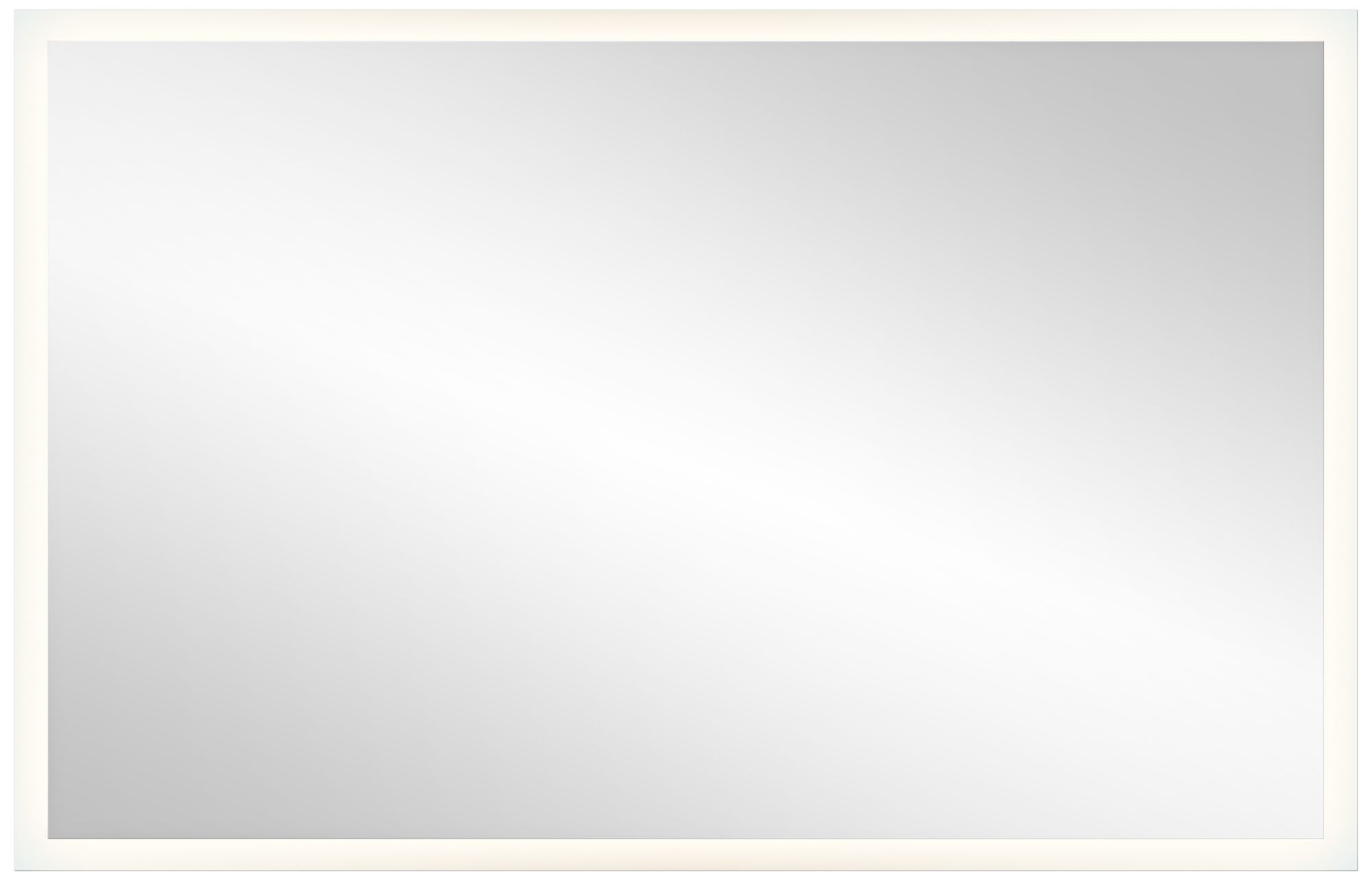 Elan Edge-Lit Border 39" x 25" LED Wall Mirror