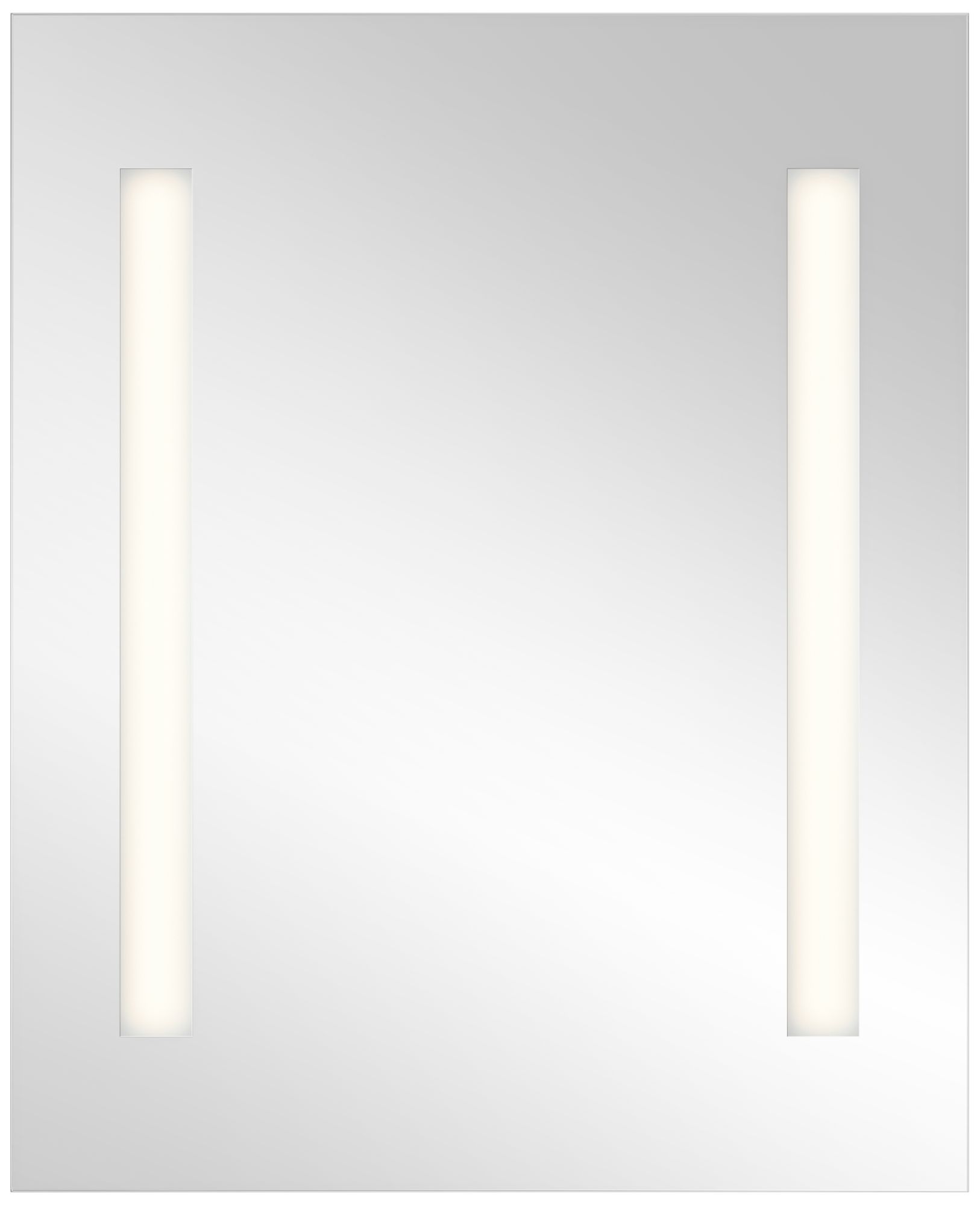 Elan Edge-Lit Soundbar 26"x32" Rectangular LED Wall Mirror