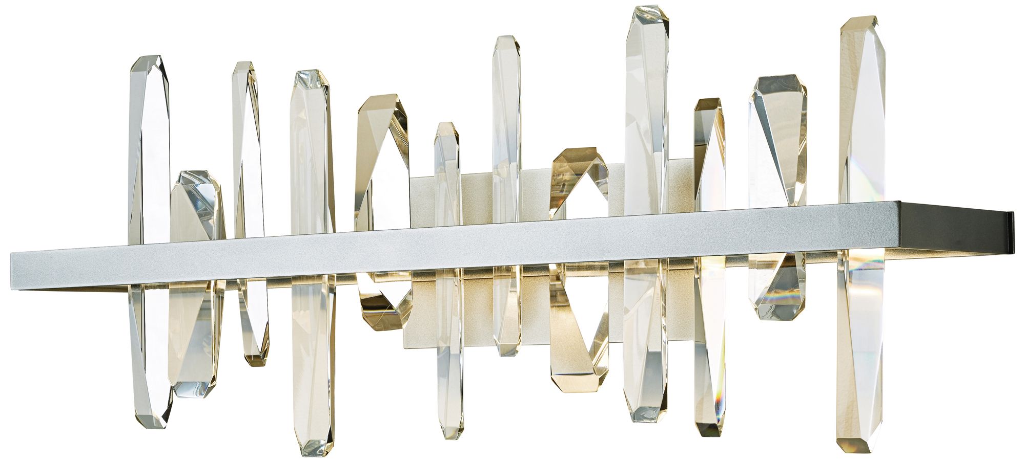 Solitude 26" Wide Vintage Platinum LED Bath Light