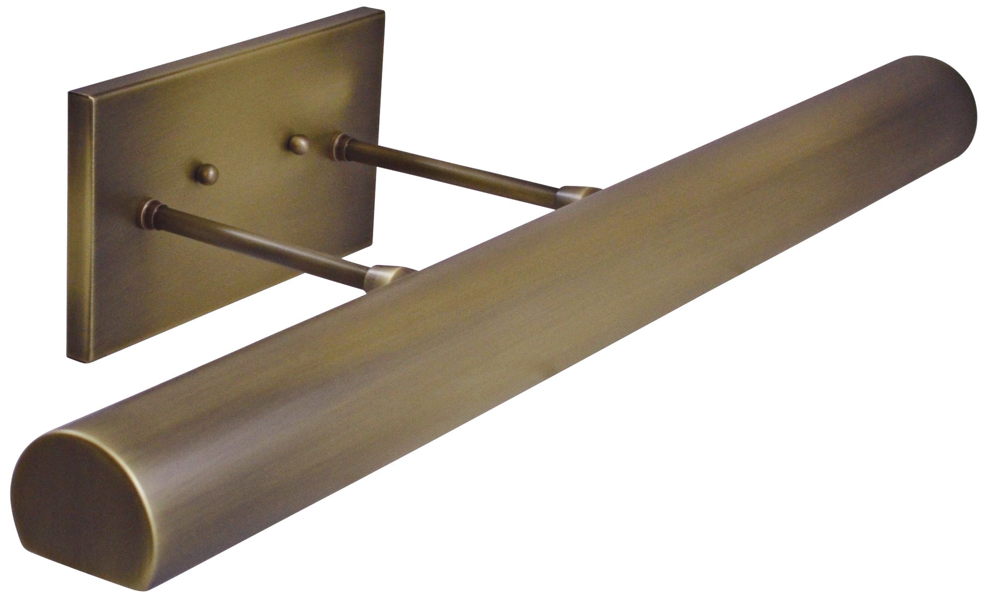 Classic Contemporary 24" Wide Antique Brass LED Picture Light