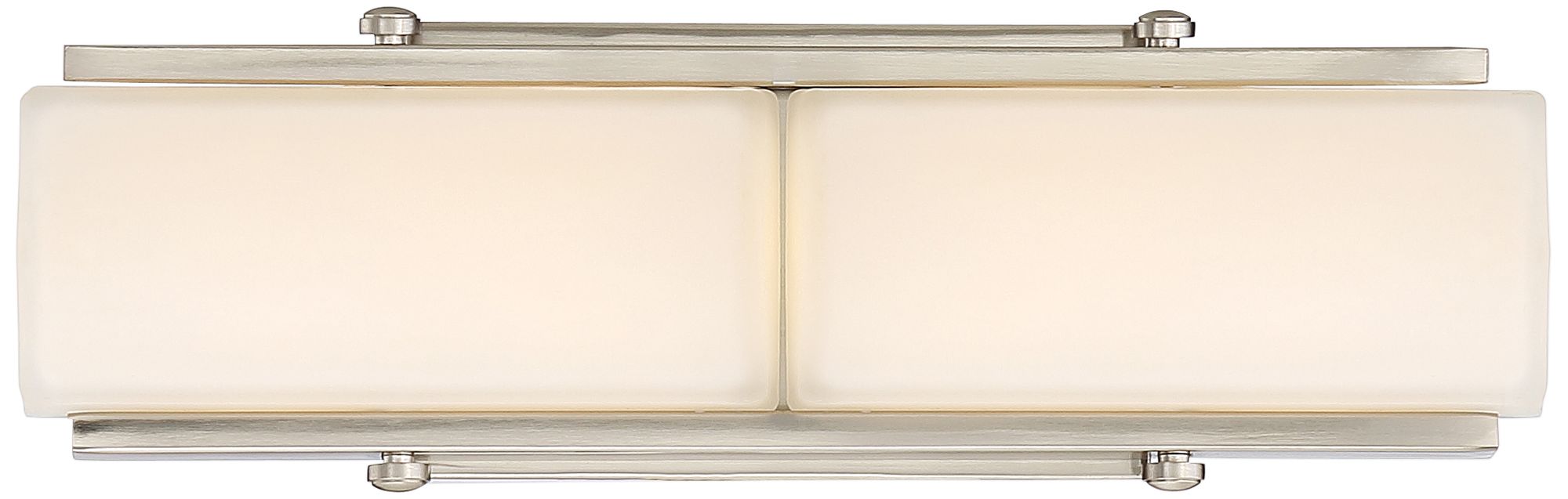 Rowan 15" Wide Satin Platinum LED Bath Light