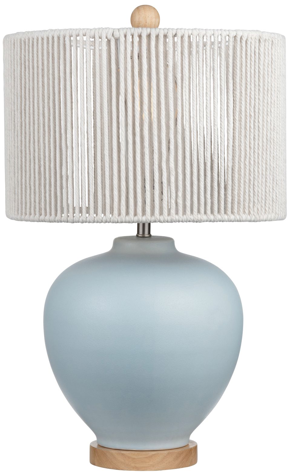 Crestview Collection Wakefield Ceramic Table Lamp In Blue