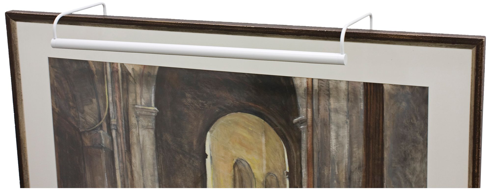 House of Troy Slim-Line 40" Wide White Picture Light