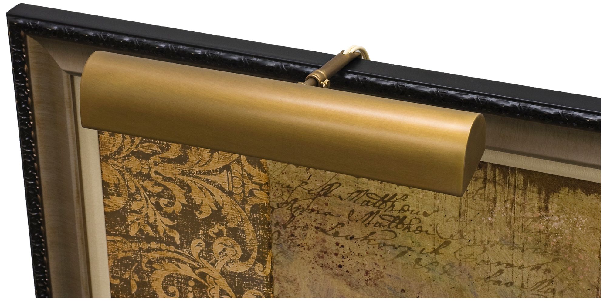 House of Troy Traditional 18" Wide Weathered Brass Picture Light