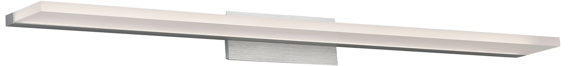 dweLED Level 36" Wide Brushed Aluminum LED Bath Light