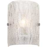 Varaluz Brilliance 8&quot; High Chrome Wall Sconce