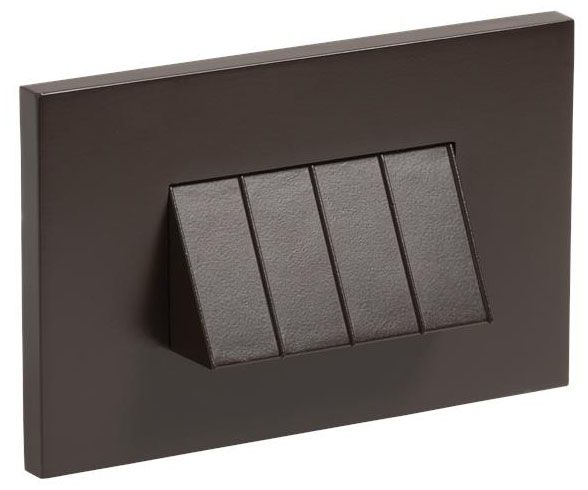 Tarpa Turtle 4 3/4"W Antique Bronze LED Landscape Step Light