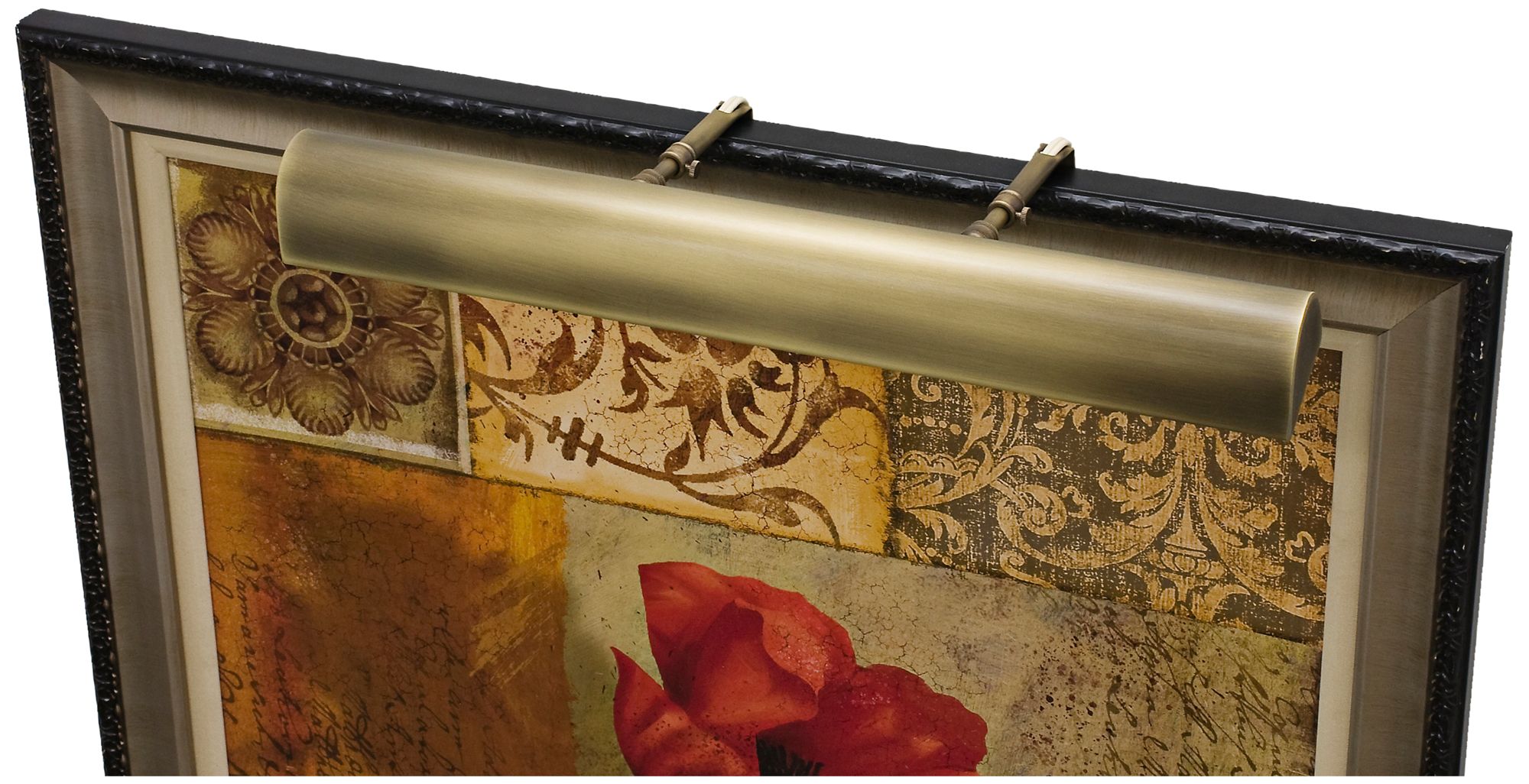 House of Troy Traditional 21" Wide Antique Brass Picture Light