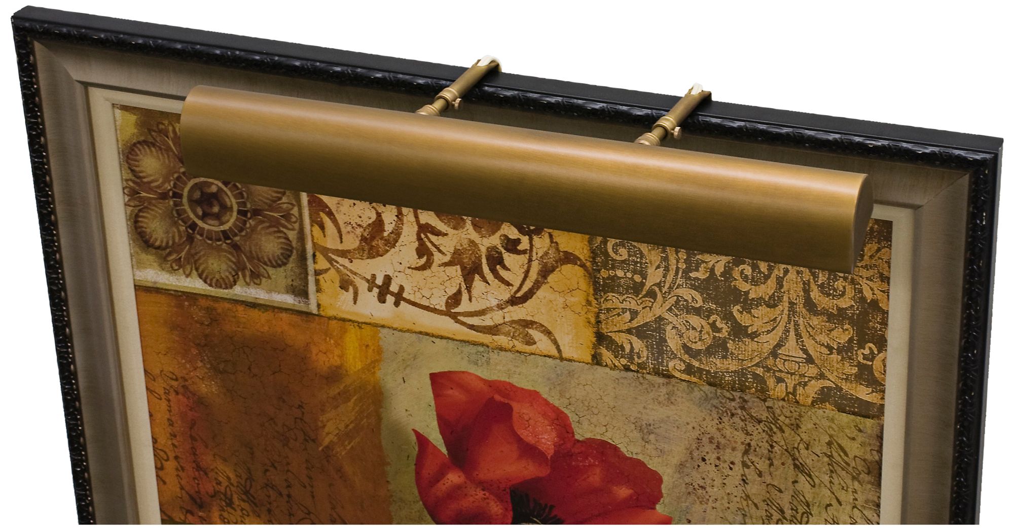 House of Troy Traditional 24" Wide Weathered Brass Picture Light