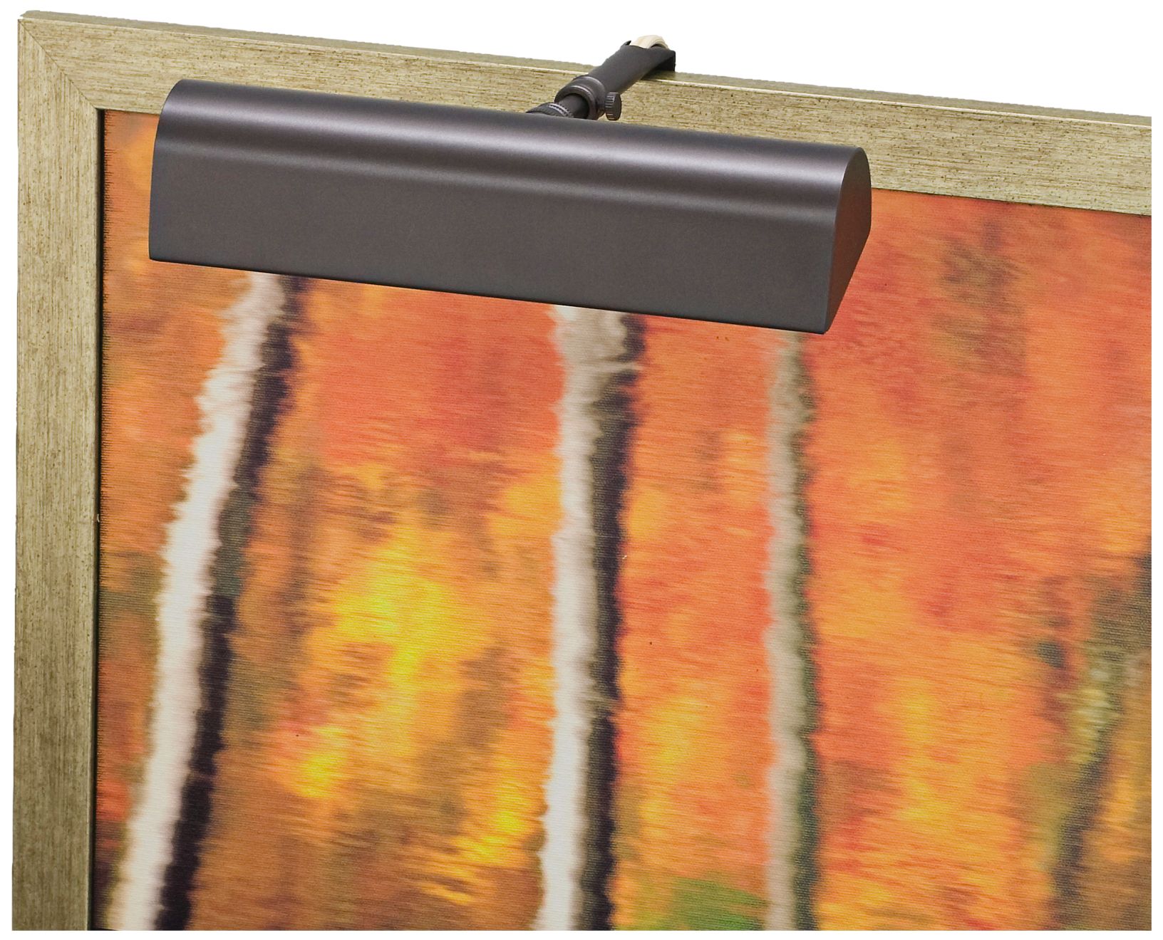 House of Troy Traditional 9" Wide Mahogany Bronze Picture Light