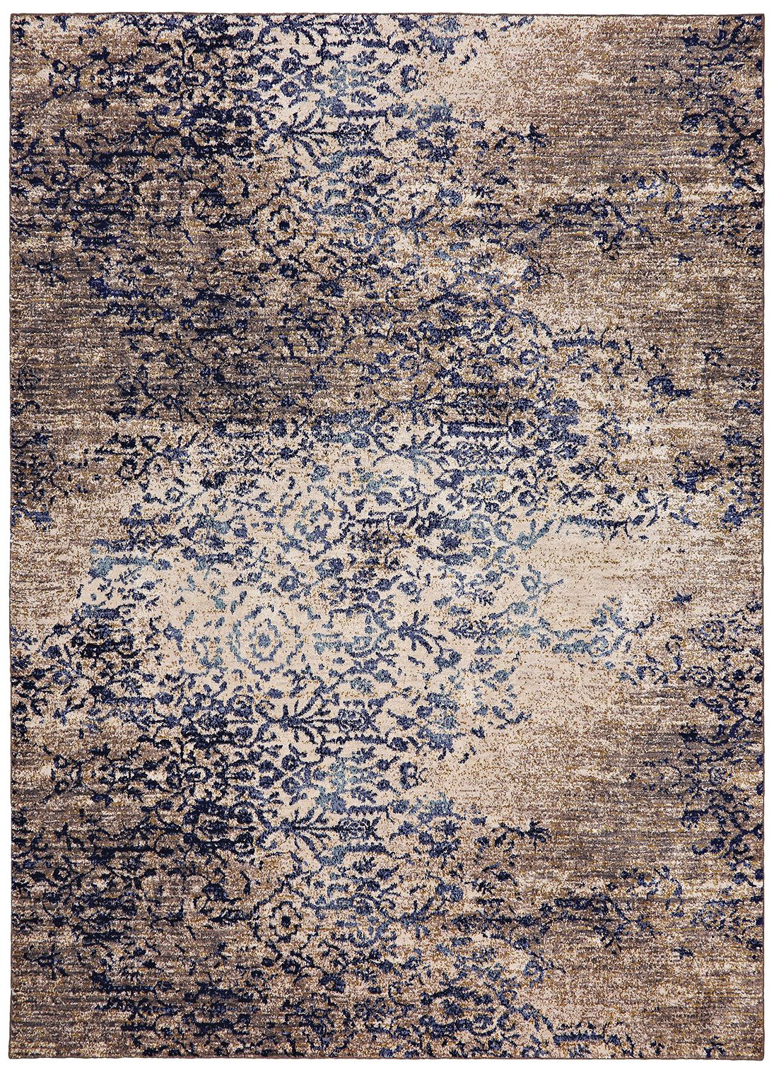 Cosmopolitan 90953 Nirvana Indigo Area Rug 