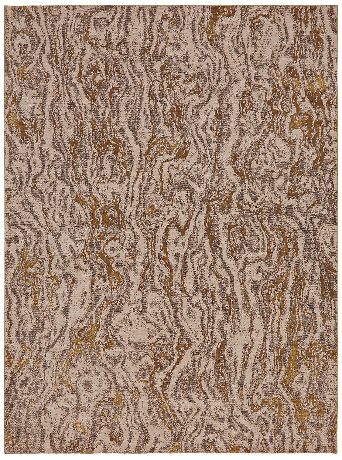 Enigma 90966 Alluvium Brushed Gold Area Rug 