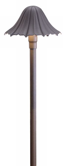 Kichler Mushroom Architectural Bronze Landscape Path Light