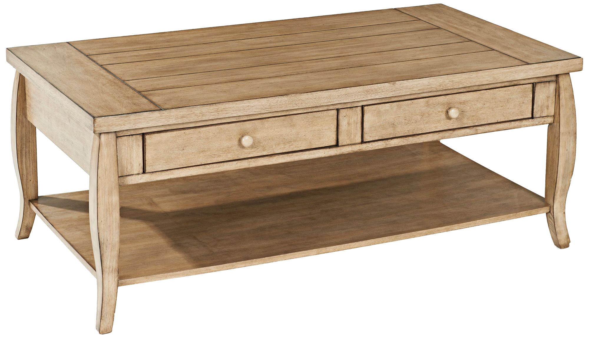 Glen Valley 48" Wide Rectangular Cocktail Table by Klaussner
