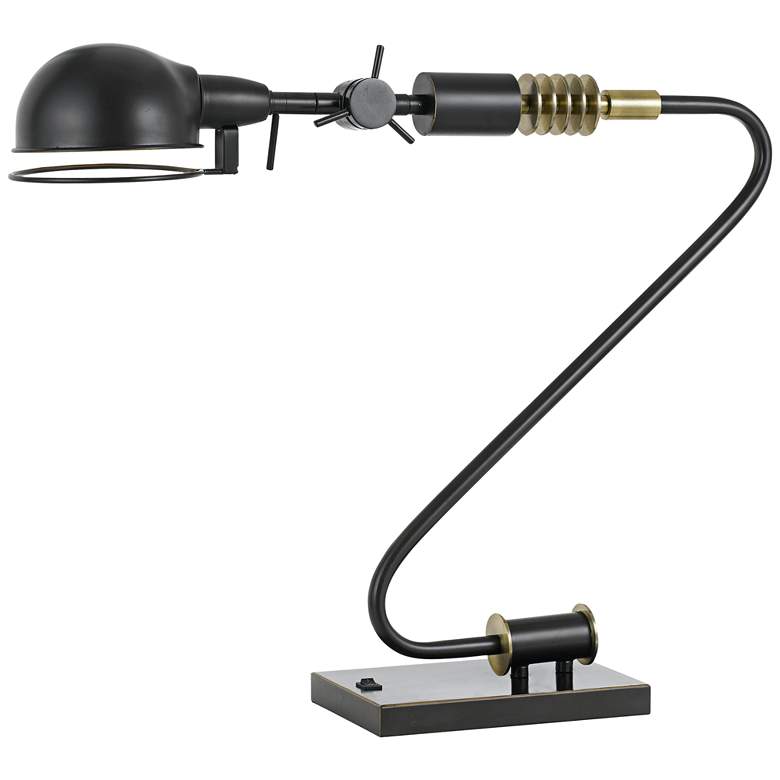 Image 2 Sagan Dark Bronze Adjustable Desk Lamp