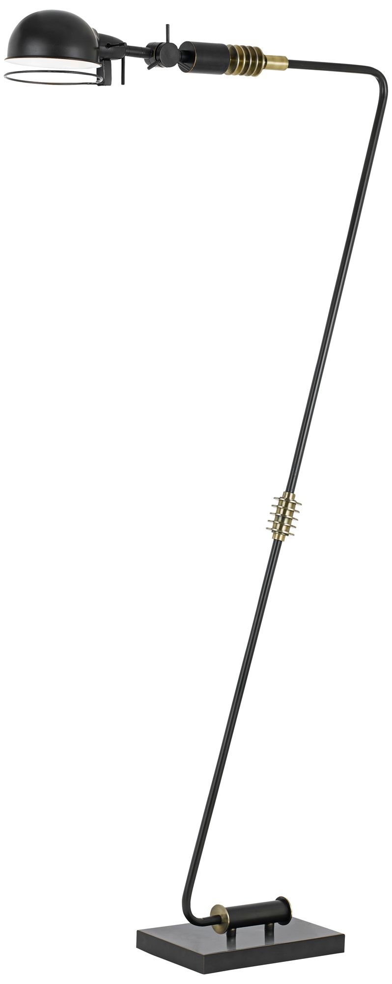 Sagan Dark Bronze Metal Adjustable Floor Lamp