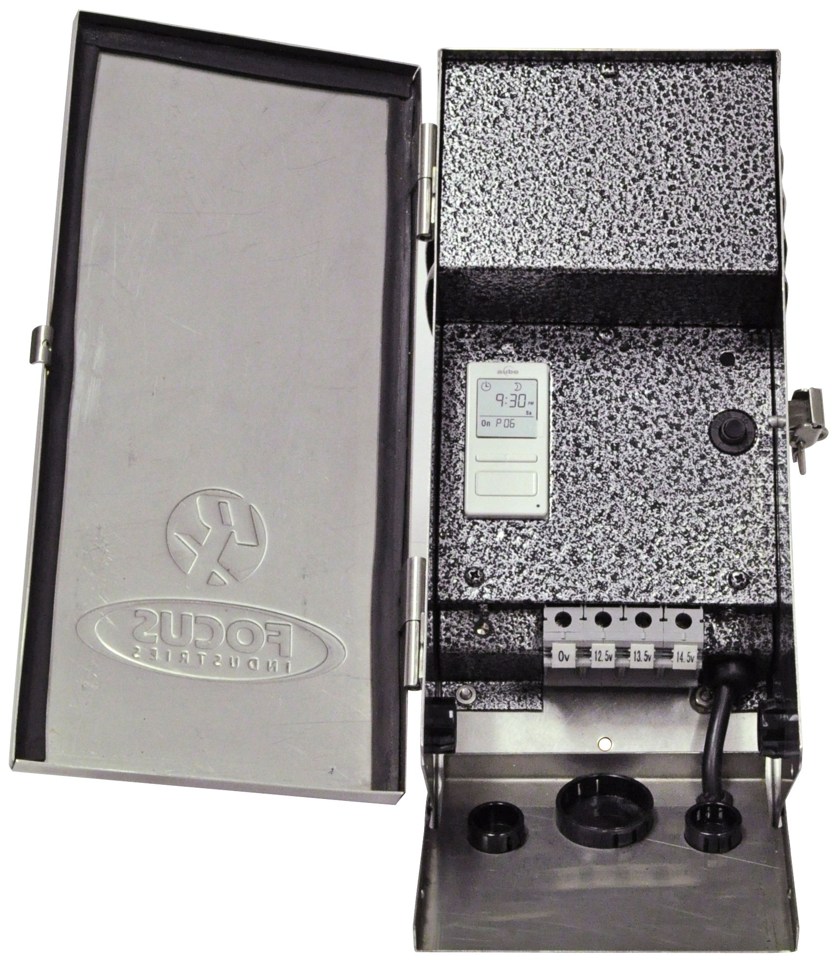 60W Brushed Stainless Steel Transformer with Astro Timer