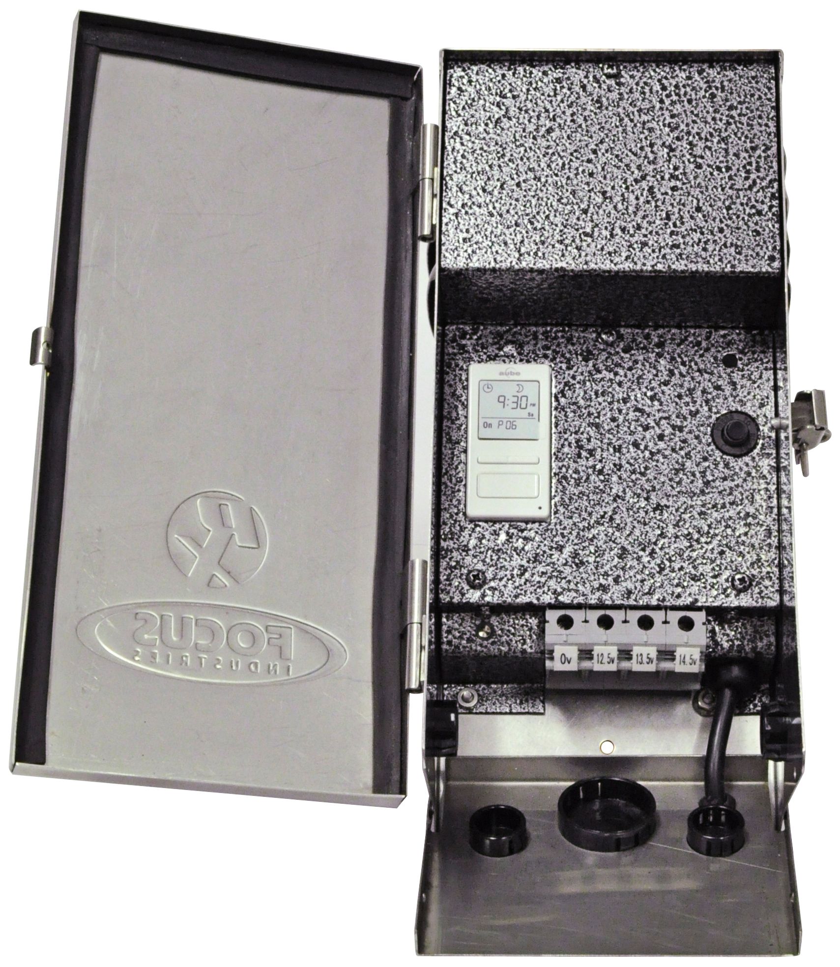 120W Brushed Stainless Steel Transformer with Digital Timer