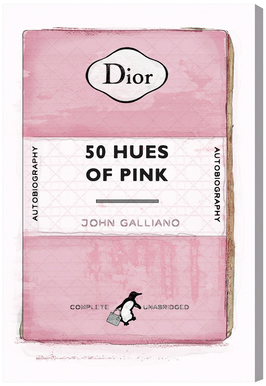 Oliver Gal 50 Shades of Blush Canvas Wall Art