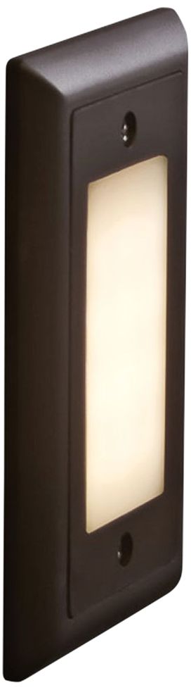 Bruck Step 4 3/4"W Opal Lens Amber LED Outdoor Light