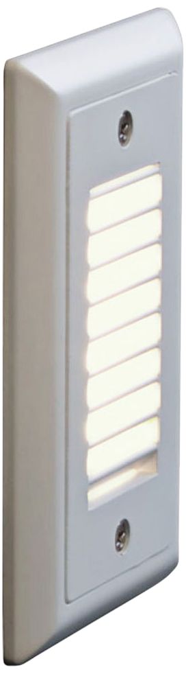Bruck Step 3"W Vertical Louver Amber LED Outdoor Light