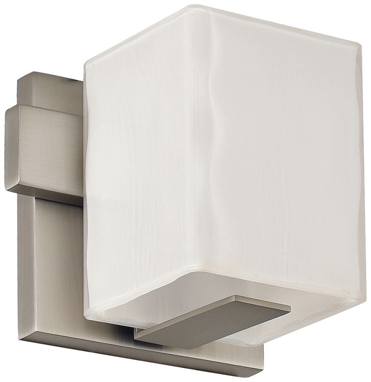 Catalina 5" High Satin Nickel LED Wall Sconce