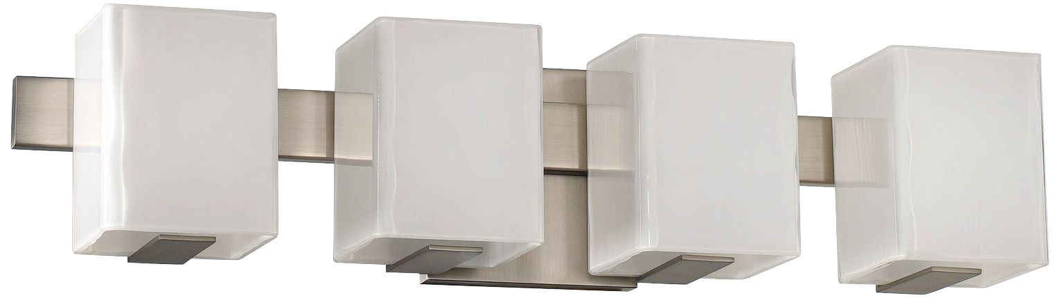 Catalina 23" Wide Satin Nickel 4-LED Bath Light