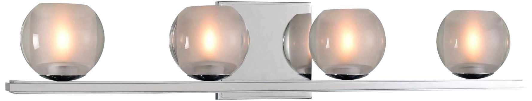Corona 26" Wide Chrome 4-LED Bath Light