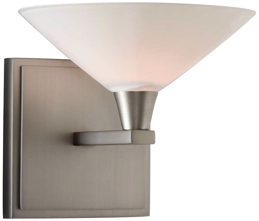 Galvaston 6" High Satin Nickel LED Wall Sconce