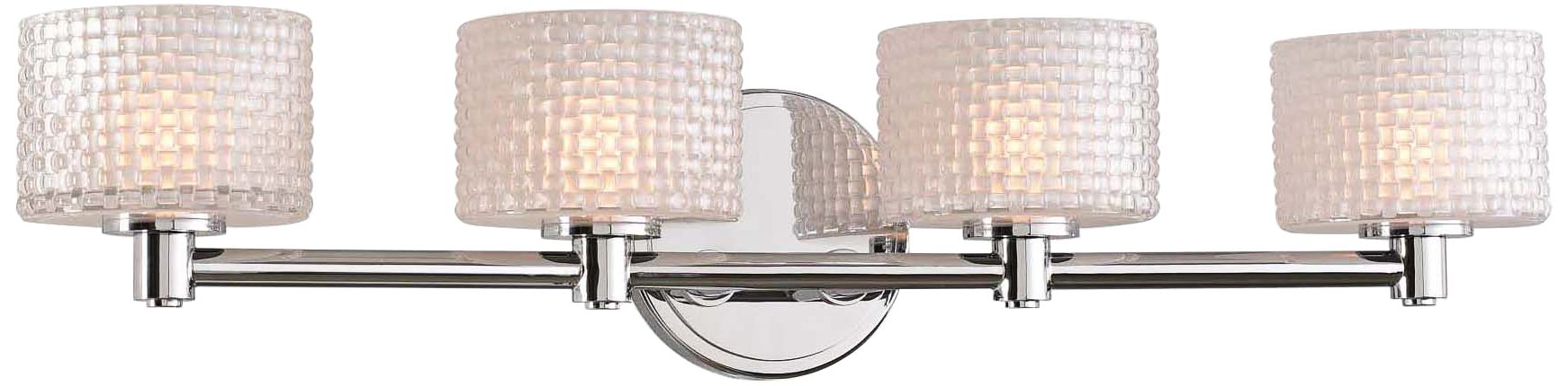 Willow 26" Wide Chrome 4-LED Bath Light
