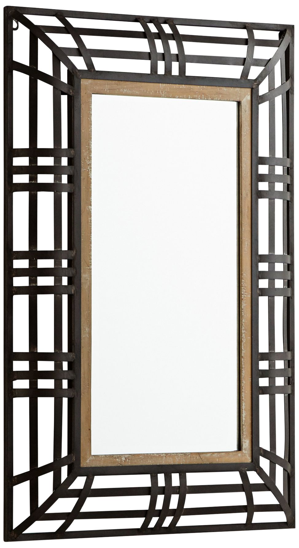 Cyan Design Banded Out Bronze 24" x 36" Wall Mirror