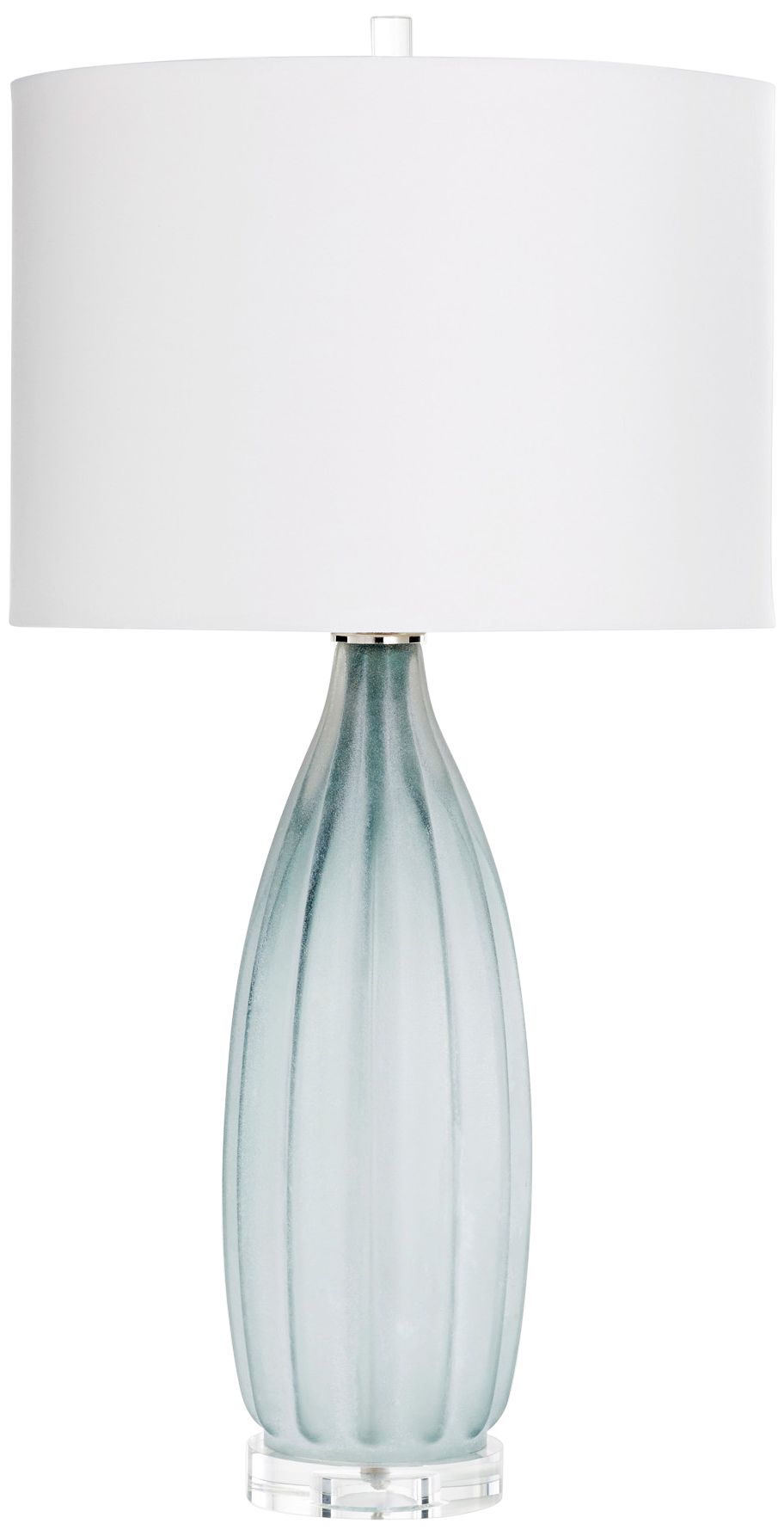 cyan design table lamp