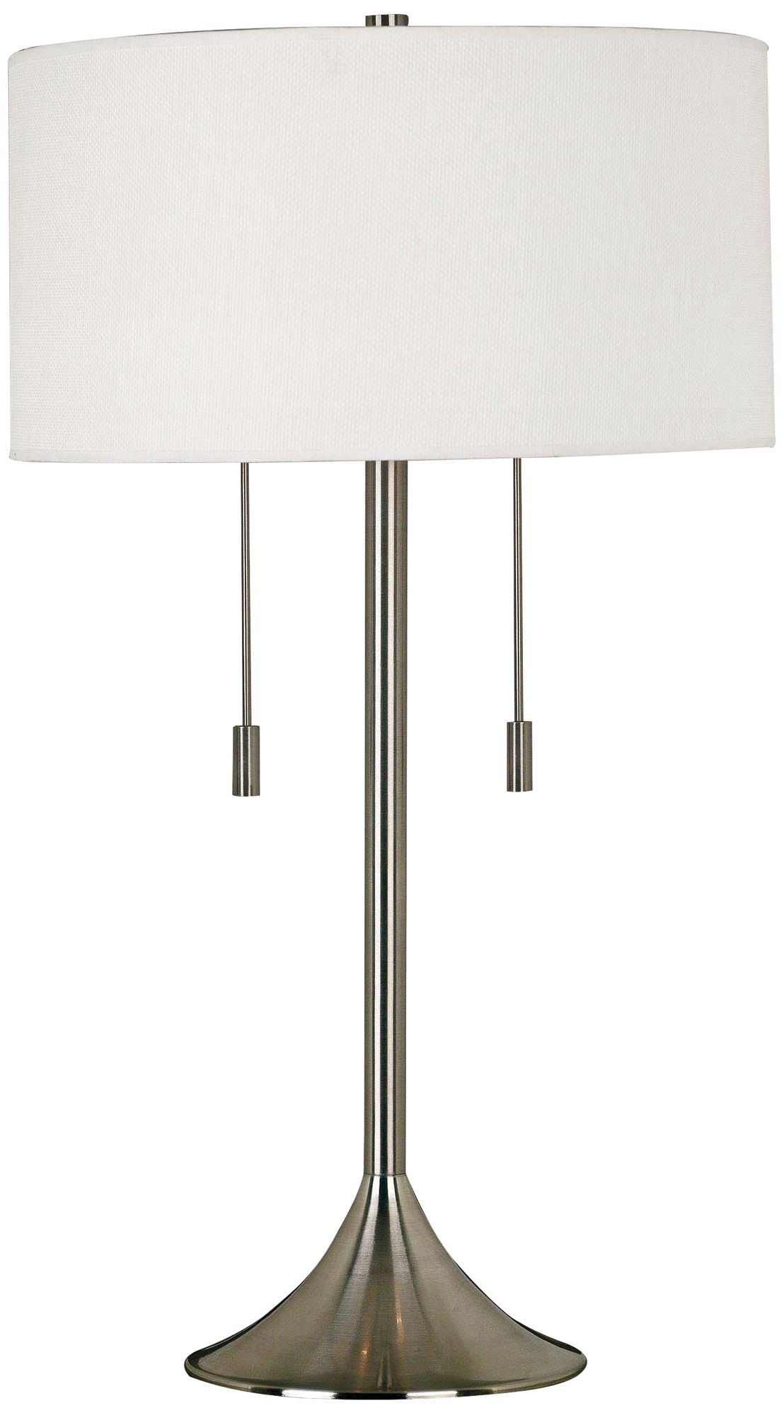 Kenroy Home Stowe Brushed Steel Table Lamp