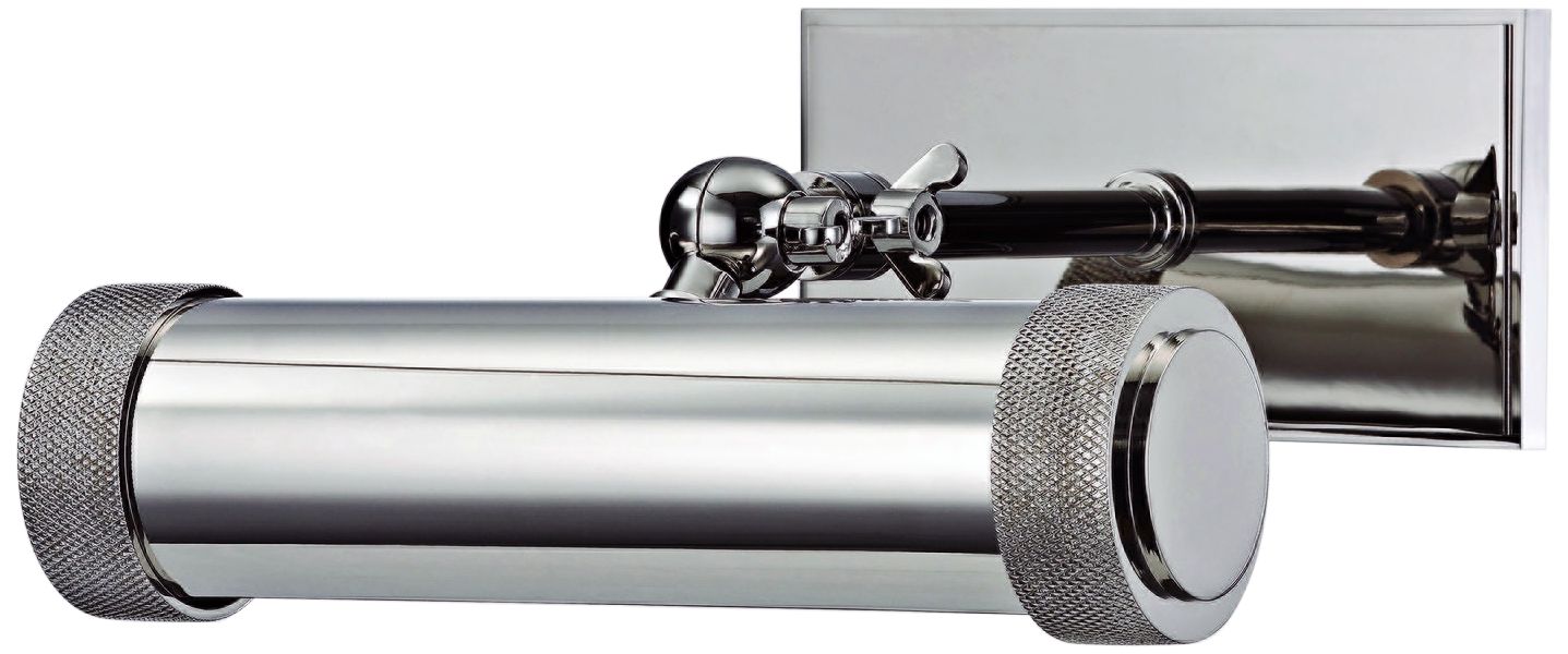 Ridgewood 8 1/2" Wide Polished Nickel Picture Light