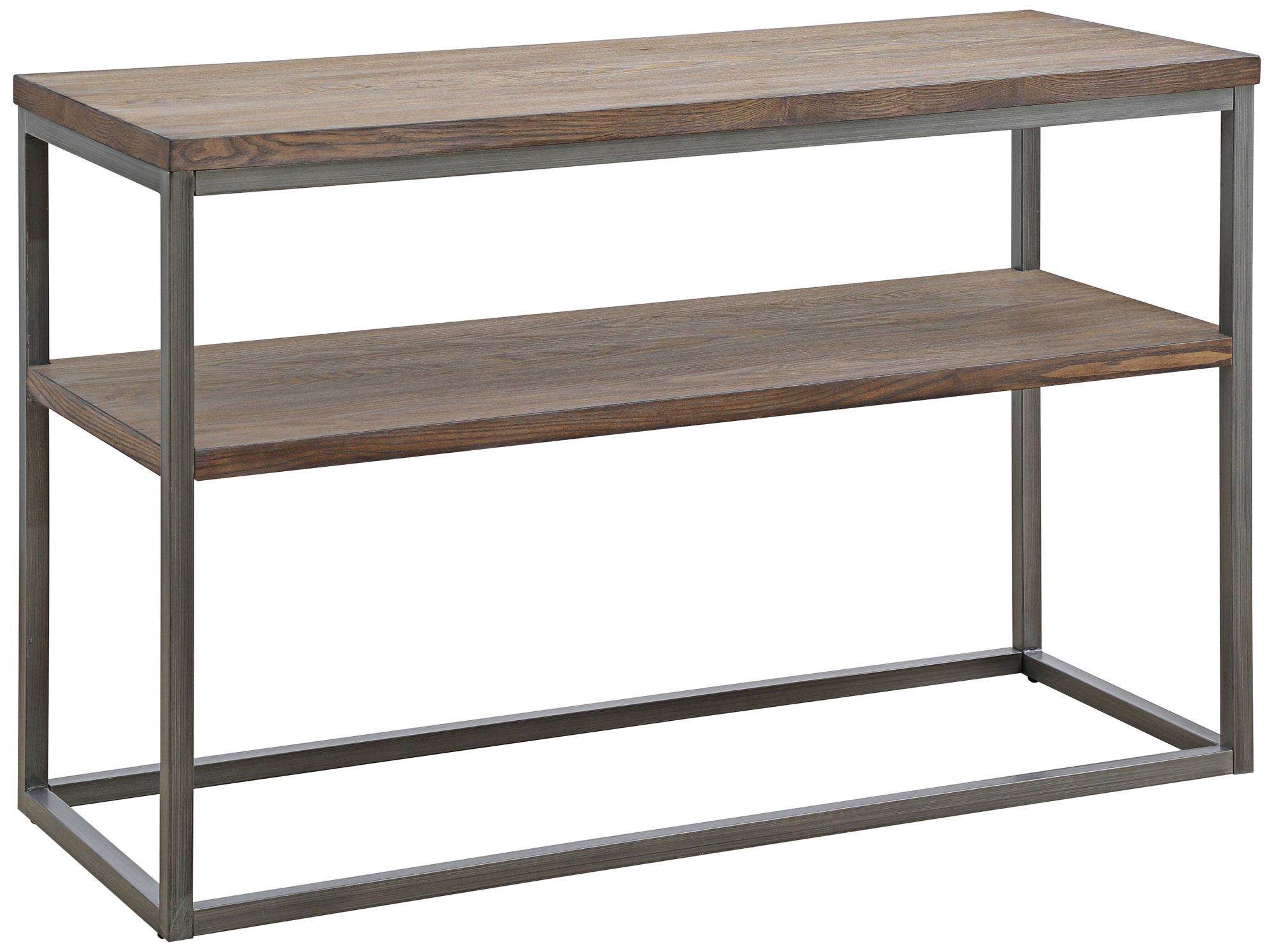 Southport 48" Wide Brushed Driftwood Gray Sofa Table