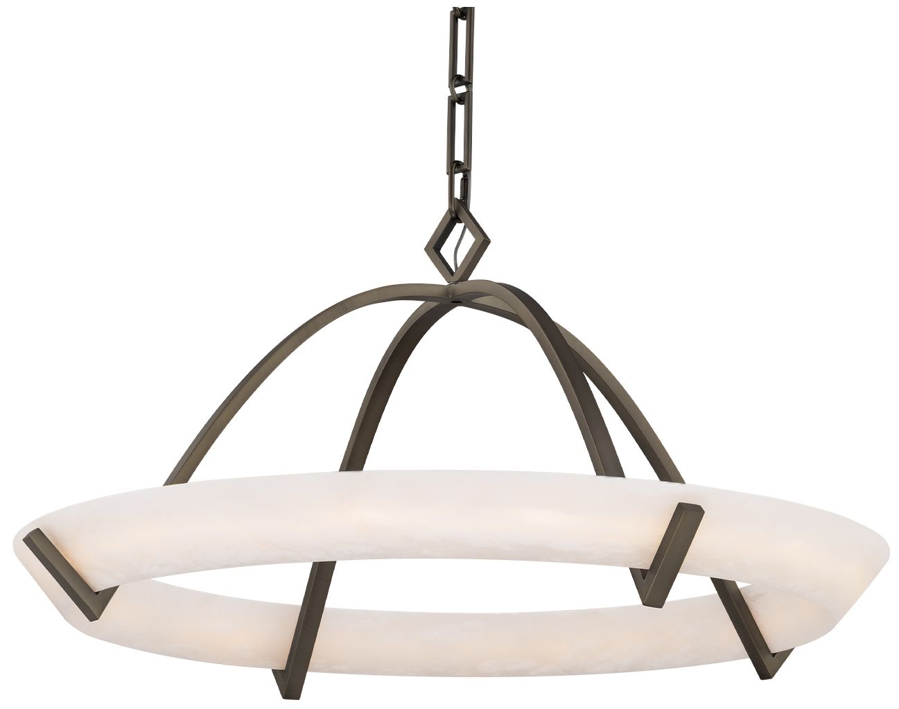 Modern Forms Copa 25in Led Pendant 3000k In Antique Nickel