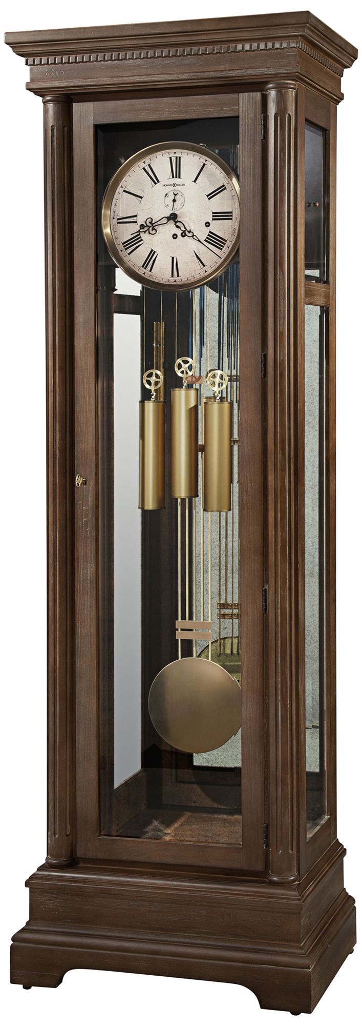 Howard Miller Stefania Aged Umber 82" High Floor Clock