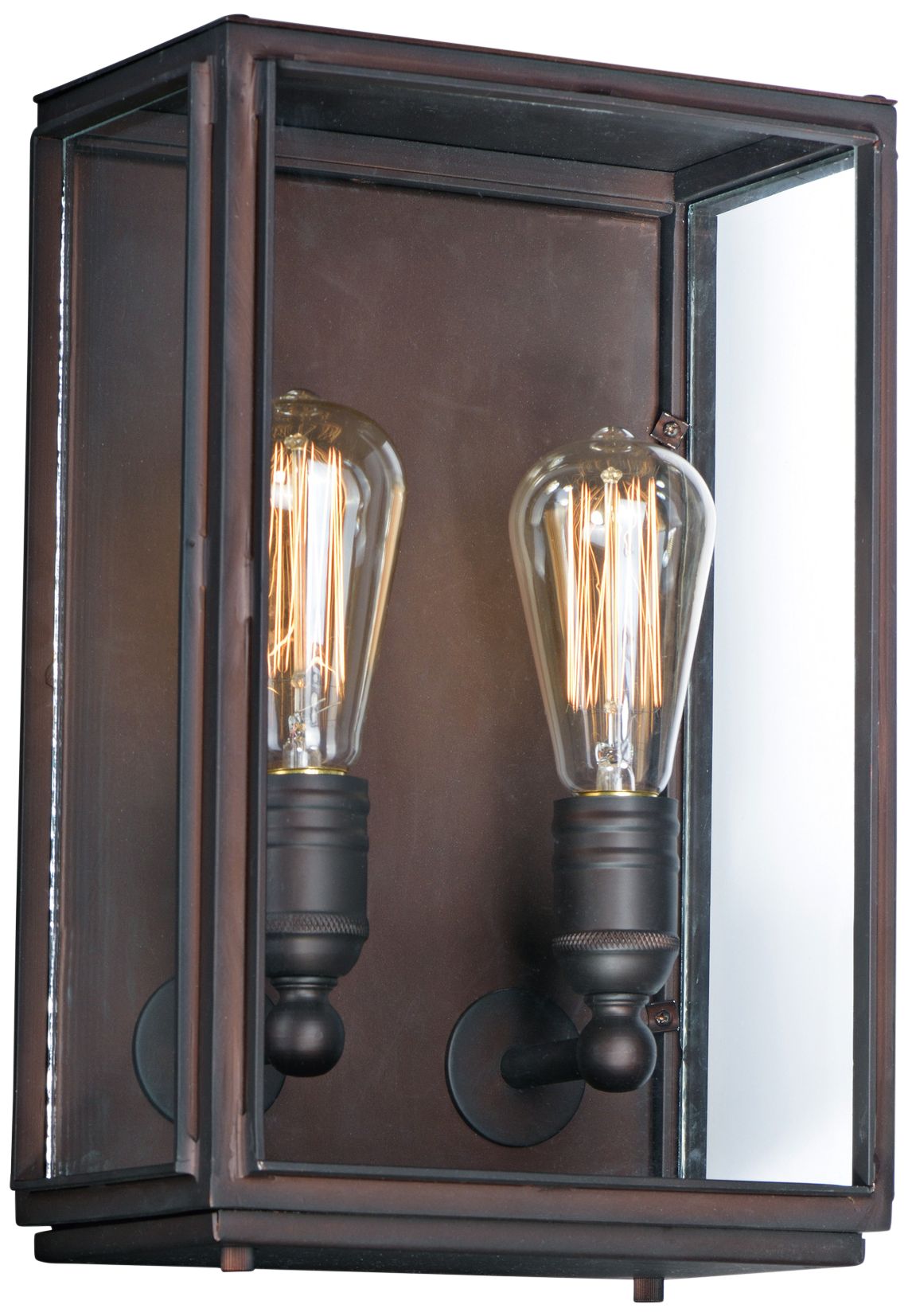 Pasadena 14"H Oil Rubbed Bronze 2-Light Outdoor Wall Light