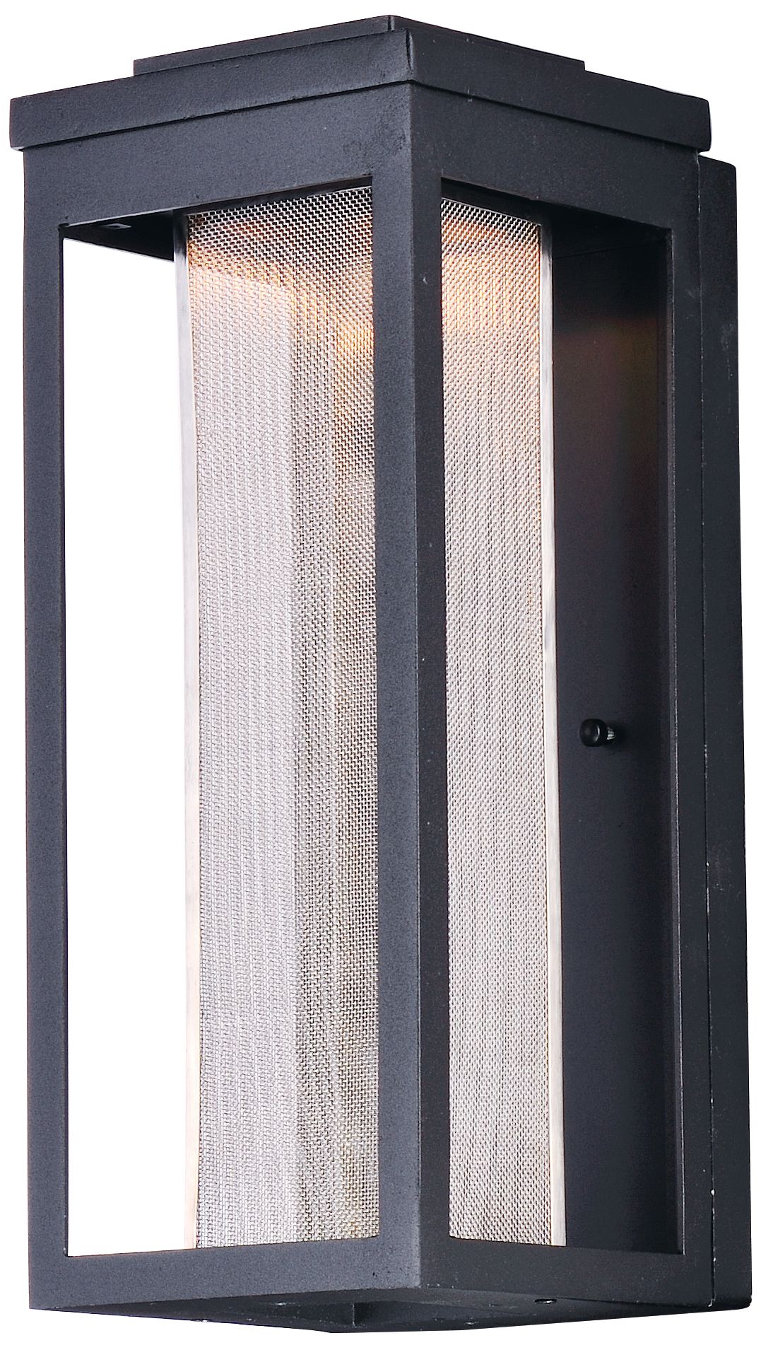Maxim Salon 15" High Black LED Outdoor Wall Light