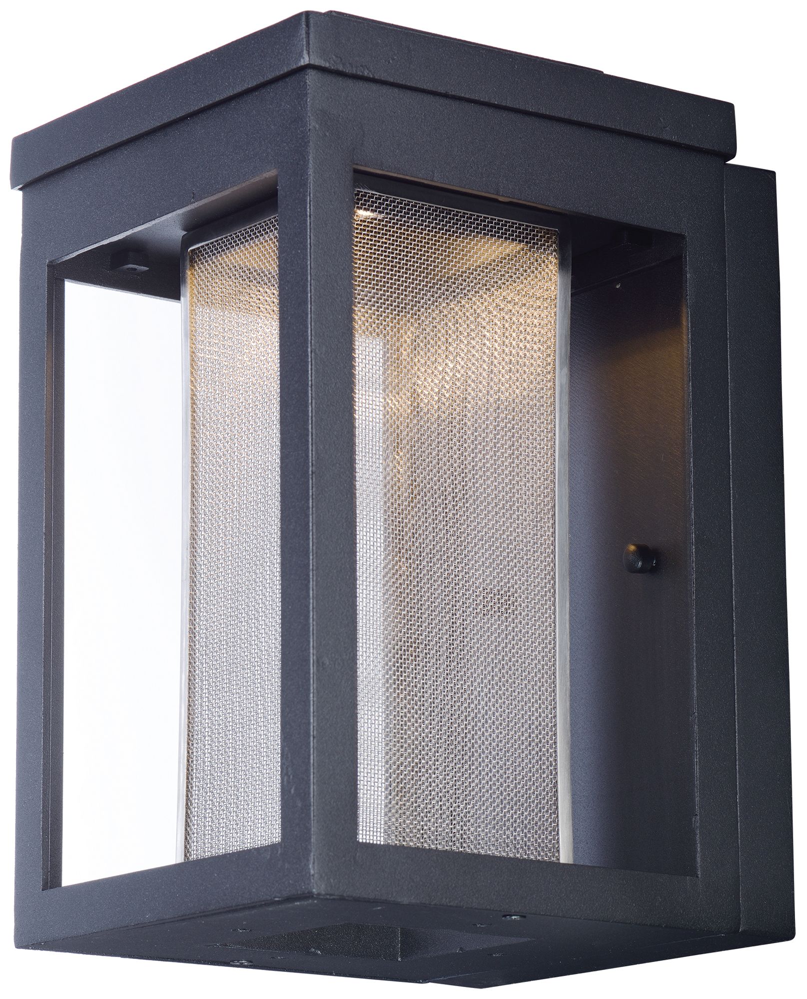 Maxim Salon 10" High Black LED Outdoor Wall Light