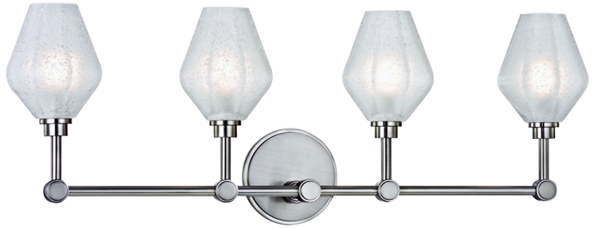 Hudson Valley Orin 28 1/2"W Satin Nickel 4-LED Bath Light