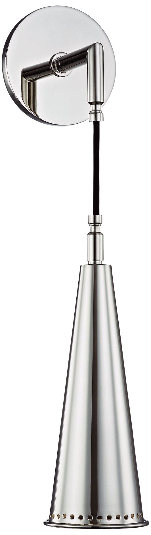 Hudson Valley Alva 17" High Polished Nickel Wall Sconce