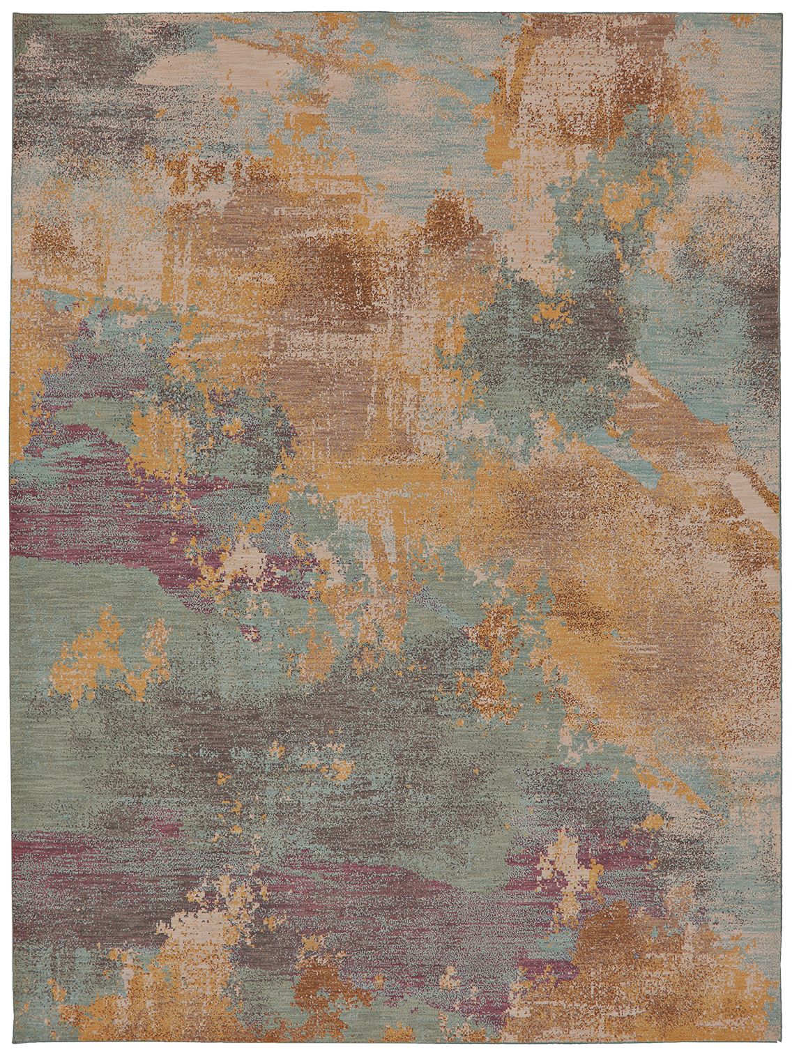 Karastan Enigma 90975 Patina Multi-Color Area Rug 