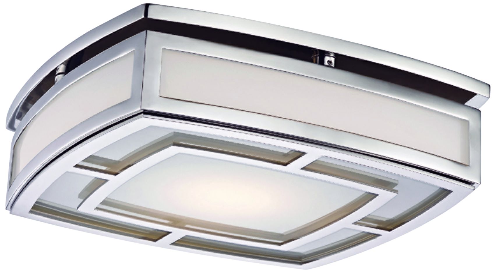Hudson Valley Elmore 12 3/4" Wide Nickel LED Ceiling Light