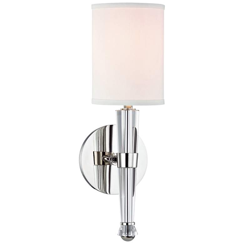 Hudson Valley Volta 15 1/4&quot; High Polished Nickel Wall Sconce