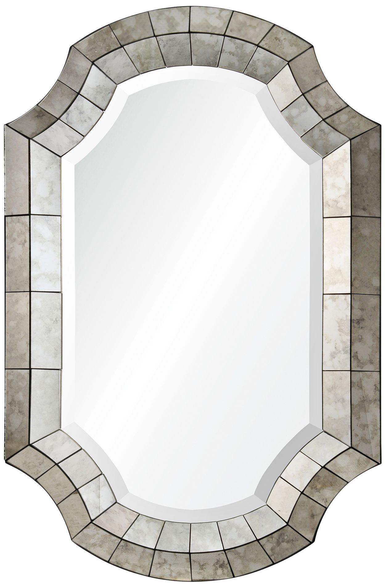 Clarke Antique Mirror 24" x 36" Octagonal Wall