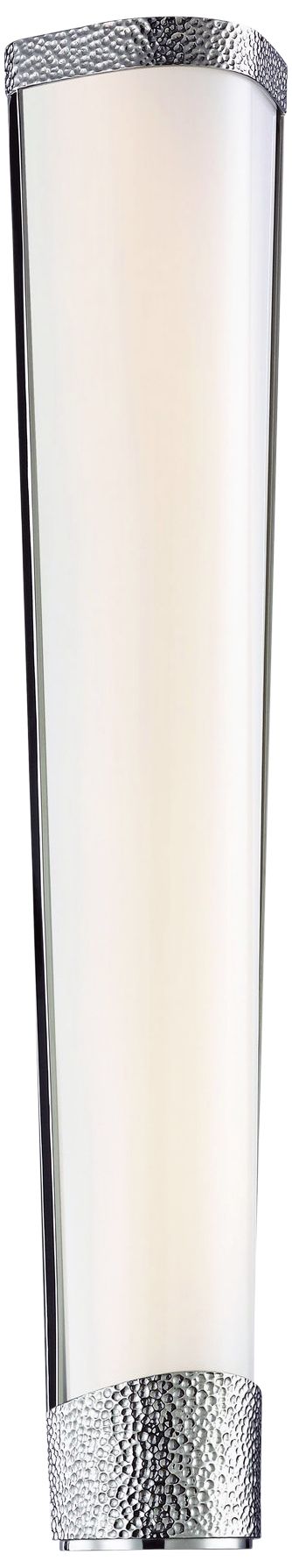 Hudson Valley Park Slope 27" High Nickel LED Wall Sconce